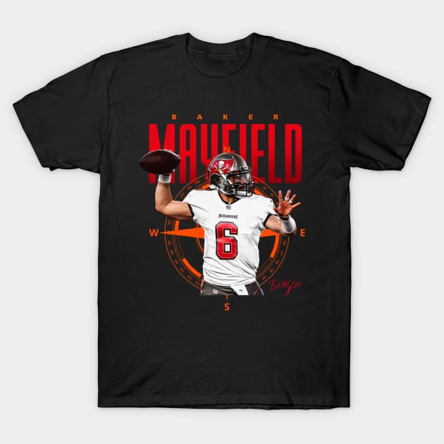 Baker Mayfield T-Shirt by Juantamad